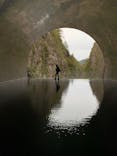 清津峡渓谷トンネルに投稿された画像（2021/10/25）