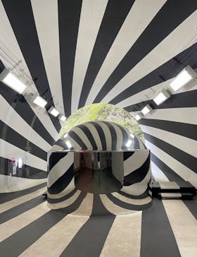 清津峡渓谷トンネルに投稿された画像（2021/10/25）