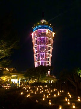 江の島シーキャンドルに投稿された画像（2021/10/27）