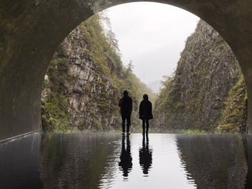 清津峡渓谷トンネルに投稿された画像（2021/10/26）