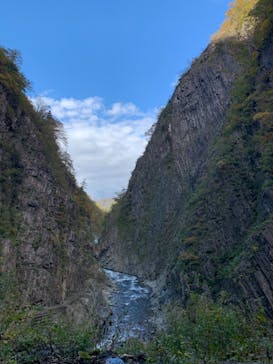 清津峡渓谷トンネルに投稿された画像（2021/10/29）