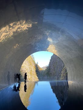 清津峡渓谷トンネルに投稿された画像（2021/10/30）