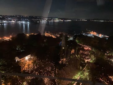 江の島シーキャンドルに投稿された画像（2021/10/30）