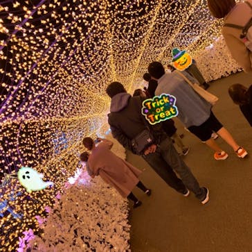 東京メガイルミに投稿された画像（2021/10/30）