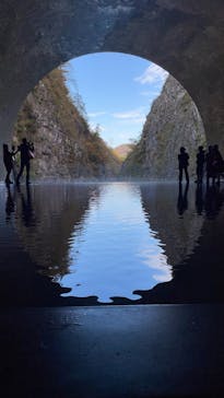 清津峡渓谷トンネルに投稿された画像（2021/10/31）