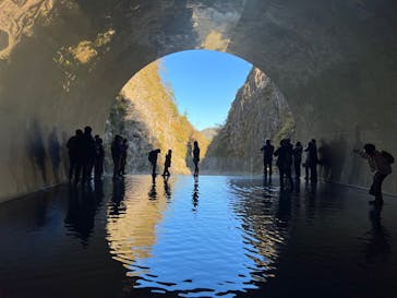 清津峡渓谷トンネルに投稿された画像（2021/10/31）
