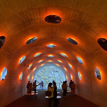 清津峡渓谷トンネルに投稿された画像（2021/11/2）