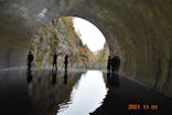 清津峡渓谷トンネルに投稿された画像（2021/11/3）