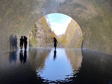 清津峡渓谷トンネルに投稿された画像（2021/11/3）