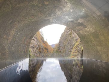 清津峡渓谷トンネルに投稿された画像（2021/11/3）