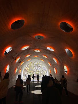 清津峡渓谷トンネルに投稿された画像（2021/11/3）