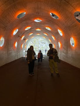 清津峡渓谷トンネルに投稿された画像（2021/11/3）