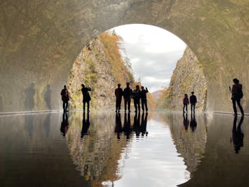 清津峡渓谷トンネルに投稿された画像（2021/11/3）
