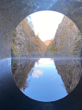 清津峡渓谷トンネルに投稿された画像（2021/11/5）