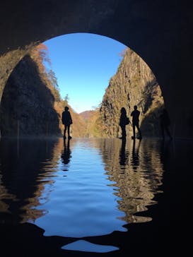 清津峡渓谷トンネルに投稿された画像（2021/11/6）