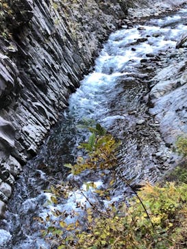 清津峡渓谷トンネルに投稿された画像（2021/11/6）