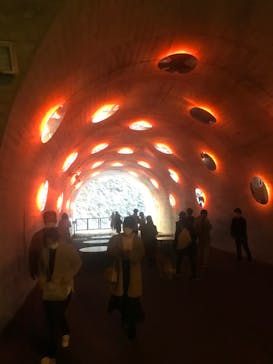 清津峡渓谷トンネルに投稿された画像（2021/11/6）