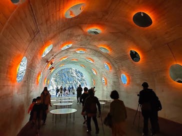 清津峡渓谷トンネルに投稿された画像（2021/11/6）