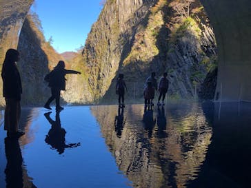 清津峡渓谷トンネルに投稿された画像（2021/11/6）