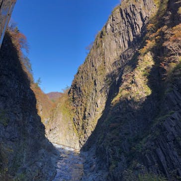 清津峡渓谷トンネルに投稿された画像（2021/11/6）