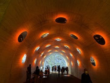 清津峡渓谷トンネルに投稿された画像（2021/11/7）