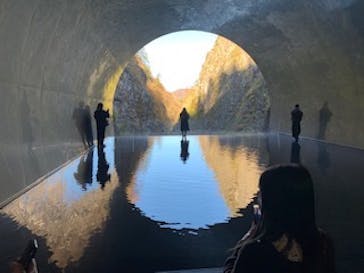 清津峡渓谷トンネルに投稿された画像（2021/11/7）