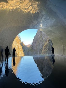 清津峡渓谷トンネルに投稿された画像（2021/11/7）