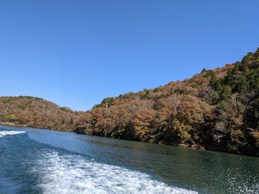 恵那峡遊覧船に投稿された画像（2021/11/20）