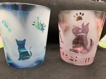 サンドブラスト本部教室 砂で削るガラス工芸教室に投稿された画像（2021/11/27）