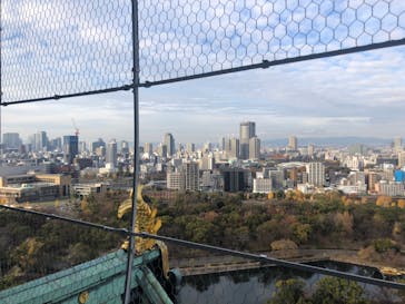 大阪城天守閣に投稿された画像（2021/12/6）