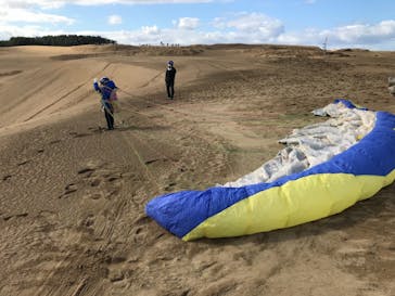 鳥取砂丘パラグライダー体験スクール（砂丘本舗）に投稿された画像（2021/12/11）