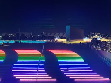 東京メガイルミに投稿された画像（2021/12/12）