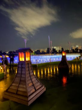 東京メガイルミに投稿された画像（2021/12/14）