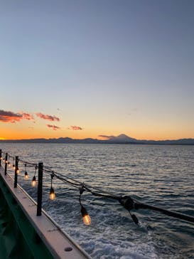 江の島イルミネーションクルーズに投稿された画像（2021/12/18）