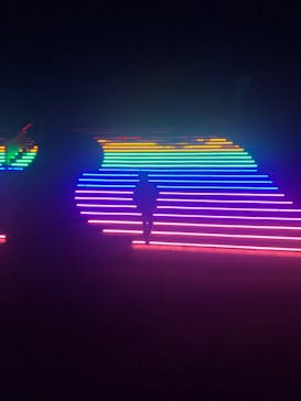 東京メガイルミに投稿された画像（2021/12/18）