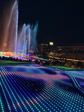 東京メガイルミに投稿された画像（2021/12/19）