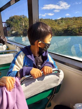 恵那峡遊覧船に投稿された画像（2021/12/20）