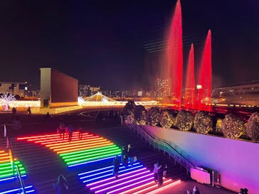 東京メガイルミに投稿された画像（2021/12/23）