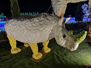 東武動物公園に投稿された画像（2021/12/25）