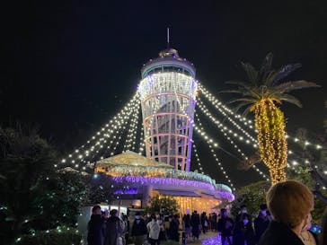 江の島シーキャンドルに投稿された画像（2021/12/25）