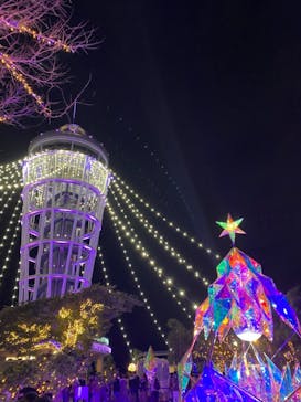 江の島シーキャンドルに投稿された画像（2021/12/25）