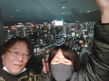 梅田スカイビル・空中庭園展望台に投稿された画像（2021/12/25）