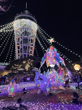 江の島シーキャンドルに投稿された画像（2021/12/25）