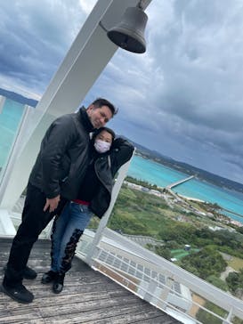 古宇利オーシャンタワーに投稿された画像（2021/12/27）