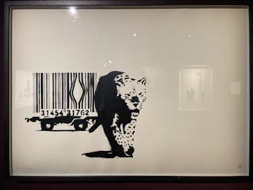 バンクシー展 天才か反逆者かに投稿された画像（2021/12/29）