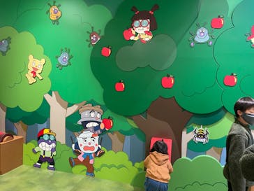 横浜アンパンマンこどもミュージアムに投稿された画像（2021/12/31）