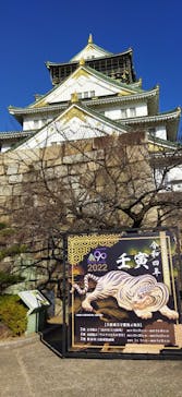 大阪城天守閣に投稿された画像（2022/1/2）