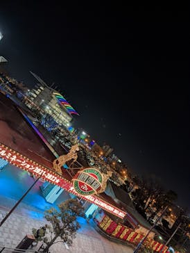 東京メガイルミに投稿された画像（2022/1/2）