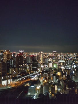 梅田スカイビル・空中庭園展望台に投稿された画像（2022/1/2）