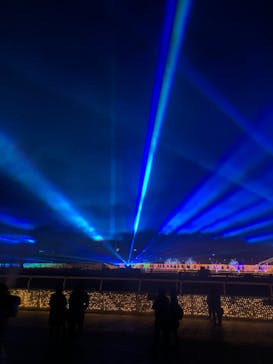 東京メガイルミに投稿された画像（2022/1/3）